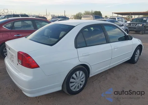 2005 Honda Civic Lx from USA, damaged, VIN 2HGES16575H524551